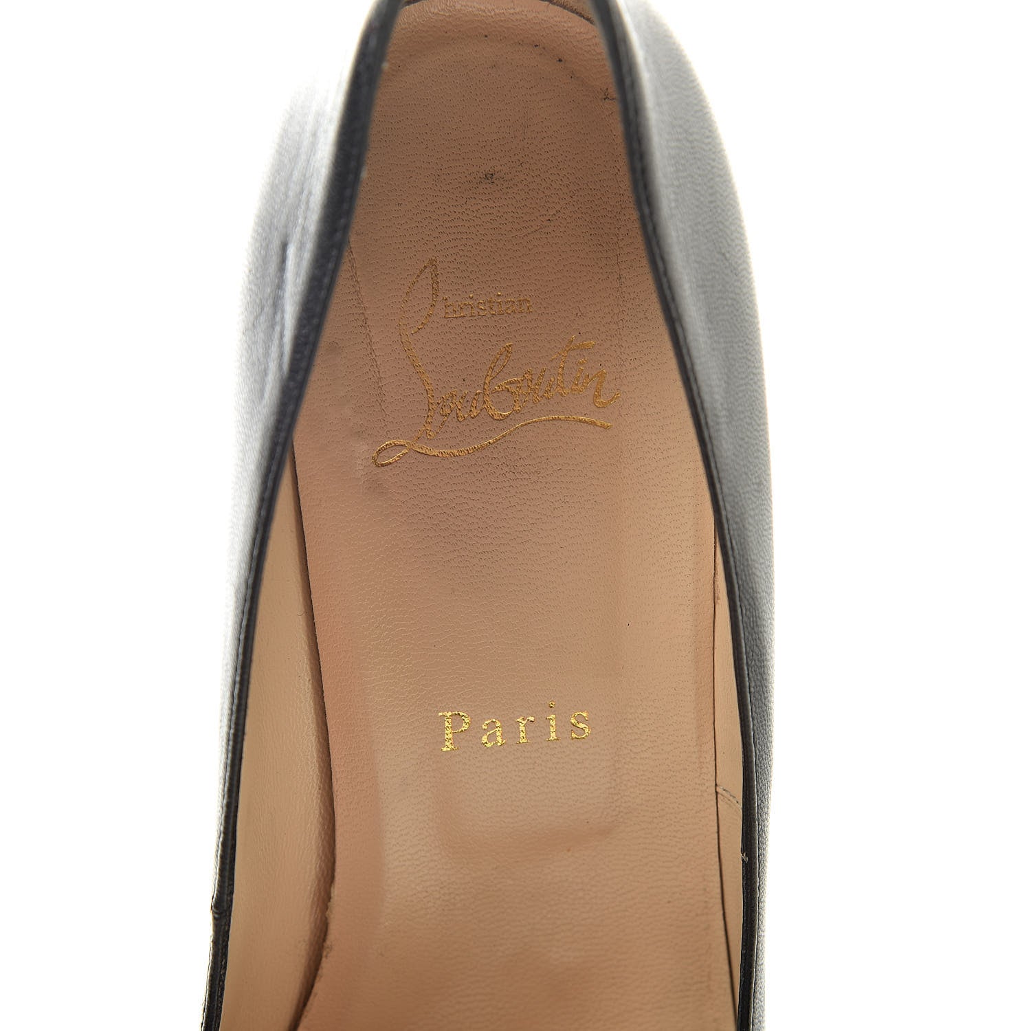 Christian Louboutin Kid New Simple 100 Pumps 39 Black 6 of 13