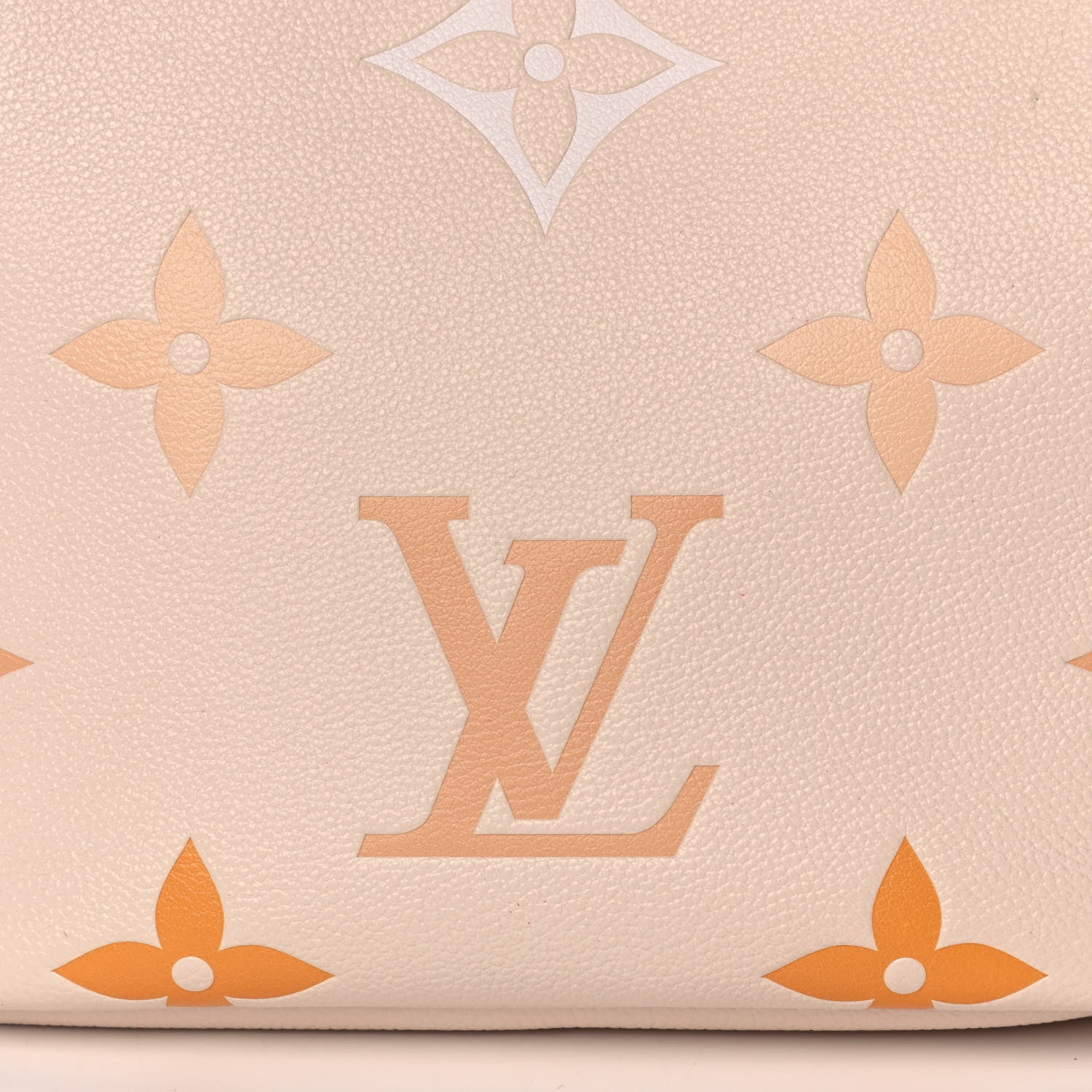 Louis Vuitton Empreinte Monogram Giant By The Pool Marshmallow Hobo Cream Saffron 7 of 10