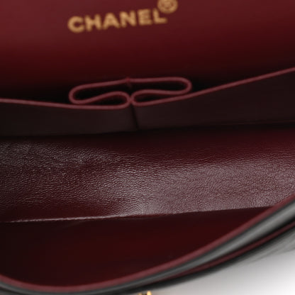 Chanel Lambskin Quilted Medium Double Flap Black 5 of 12
