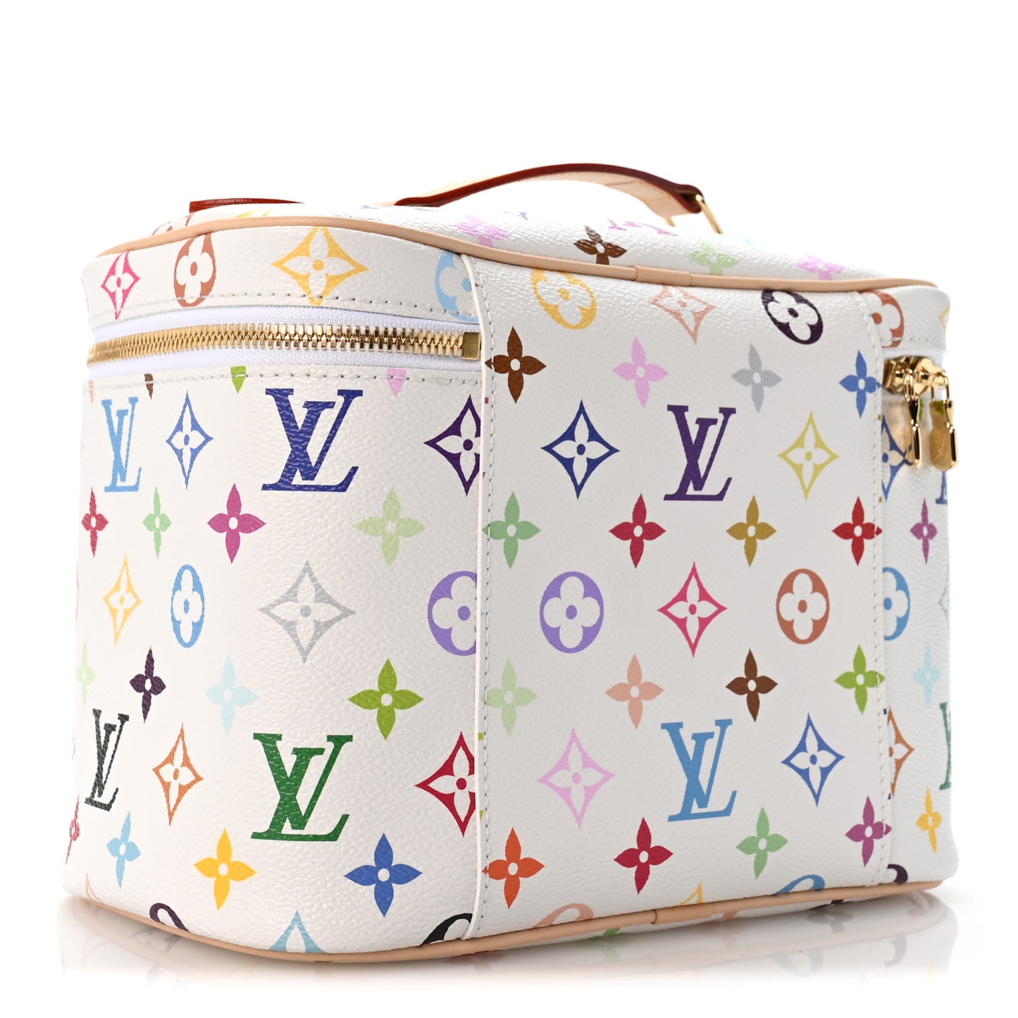 LV X TM Monogram Multicolor Nice BB White