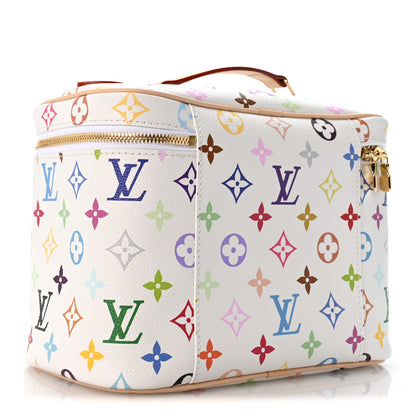 Louis Vuitton LV X TM Monogram Multicolor Nice BB White 3 of 7
