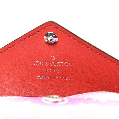 Louis Vuitton Monogram Escale Small Kirigami Pochette Insert Red 6 of 7