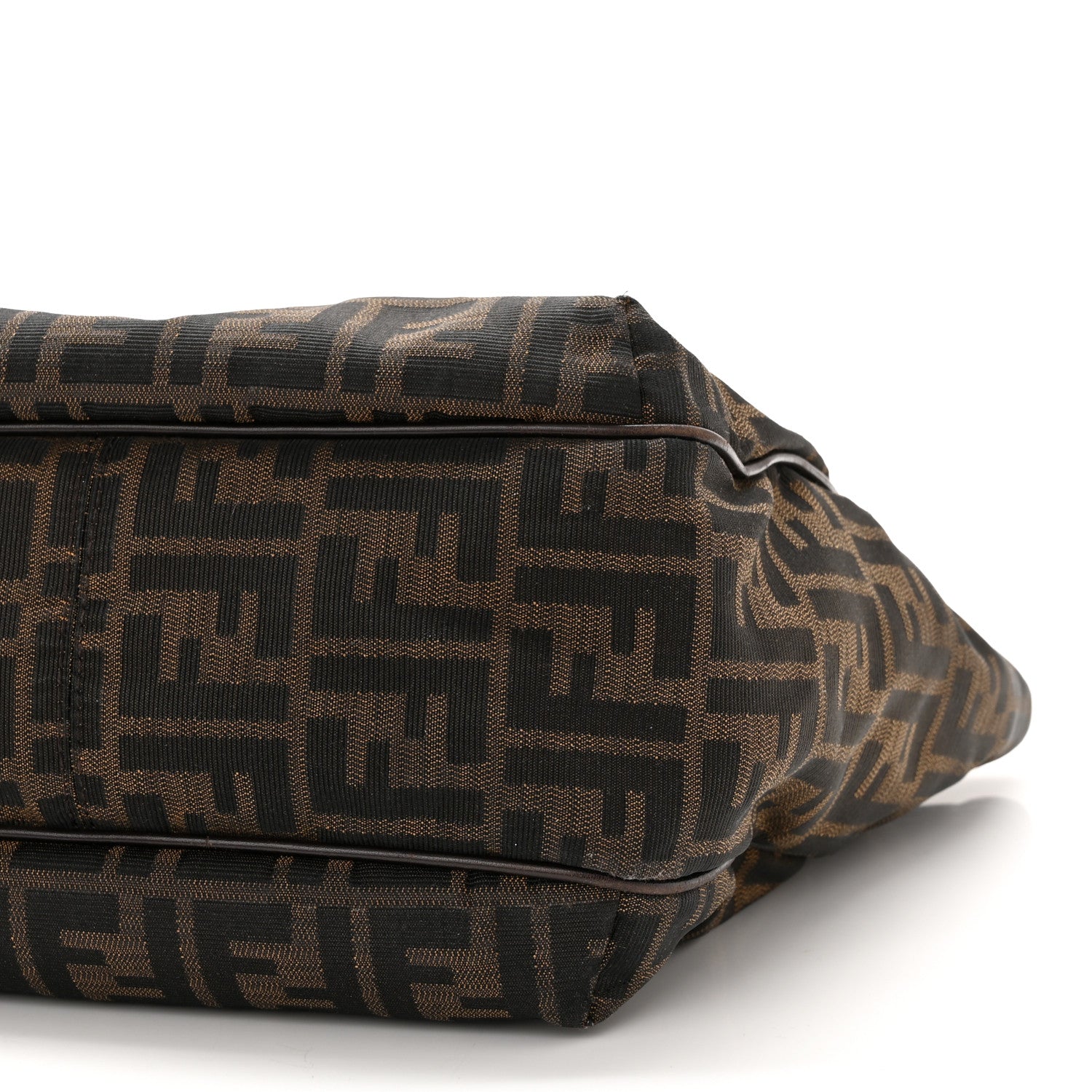 Fendi Zucca Small Chef Shopping Tote Tobacco Moro 12 of 15