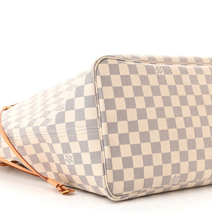 Louis Vuitton Damier Azur Neo Neverfull GM Rose Ballerine 10 of 12