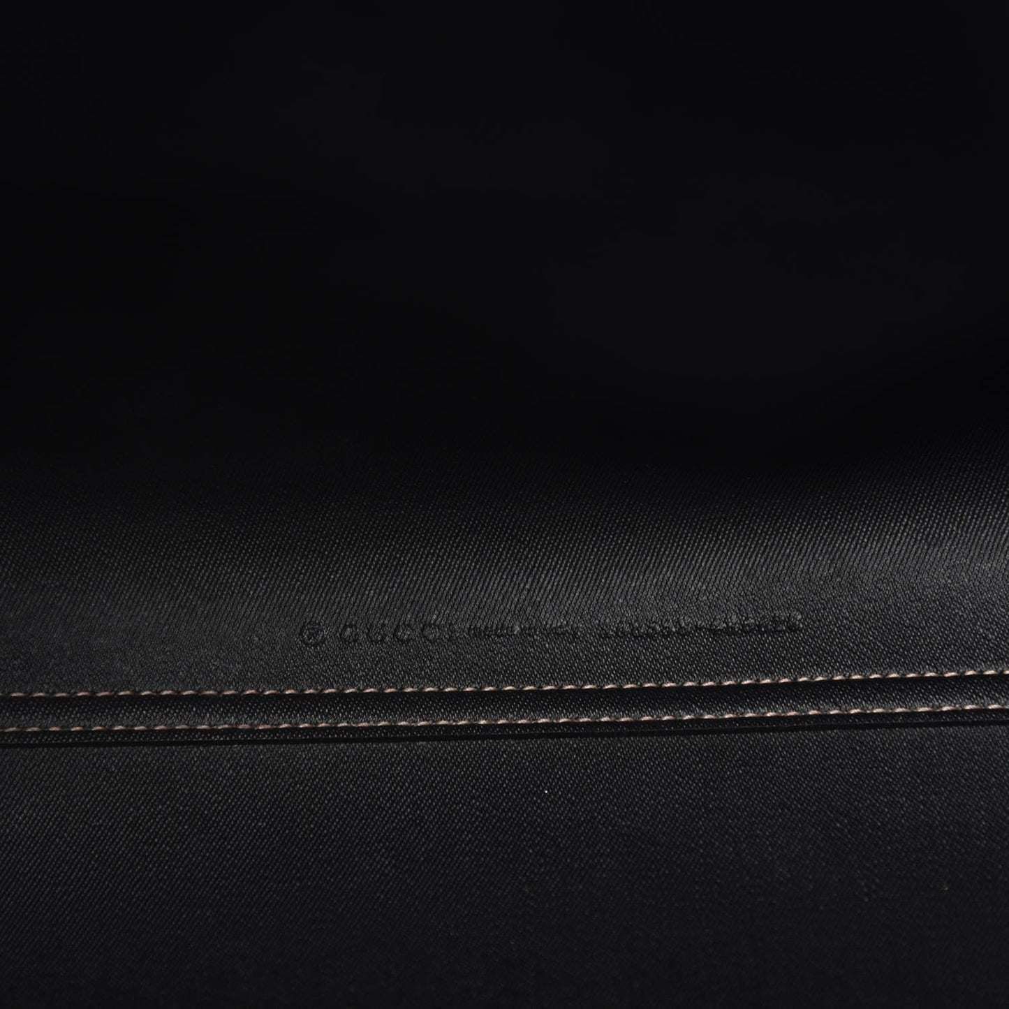 Calfskin GG Supreme Monogram Medium Reversible Tote Black