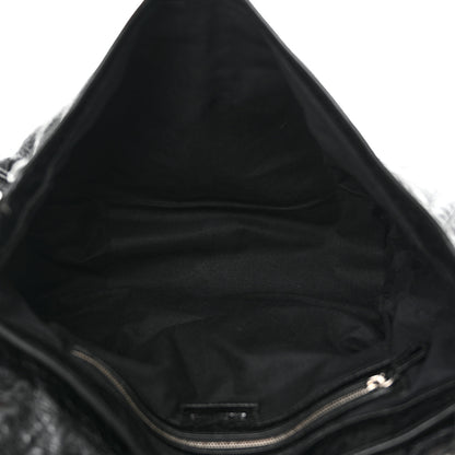 Balenciaga Agneau Arena Medium Le Cagole Messenger Bag Black 6 of 13