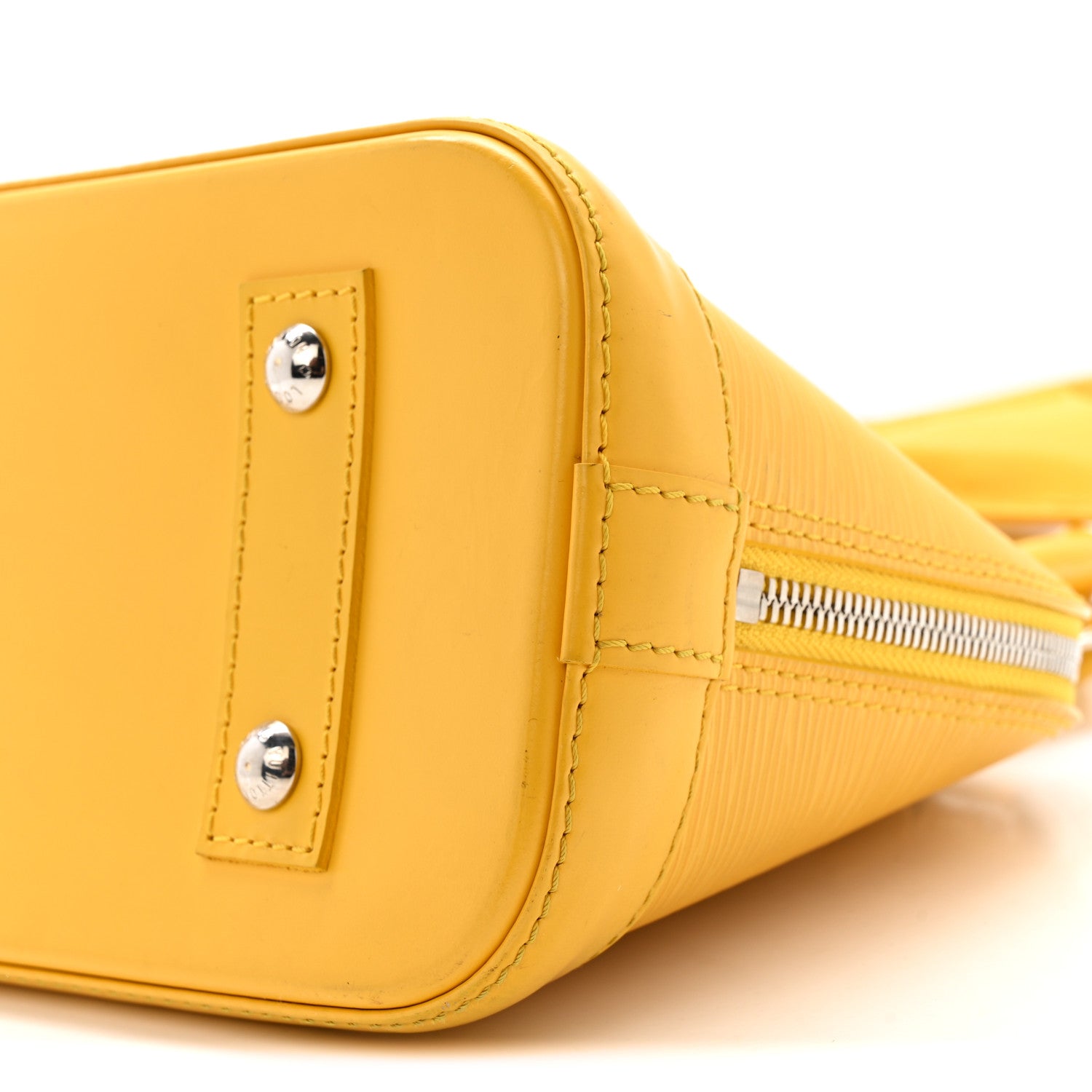 Louis Vuitton Epi Alma BB Citron 10 of 17