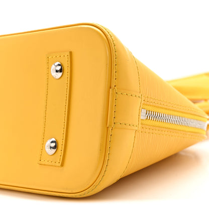 Louis Vuitton Epi Alma BB Citron 10 of 17