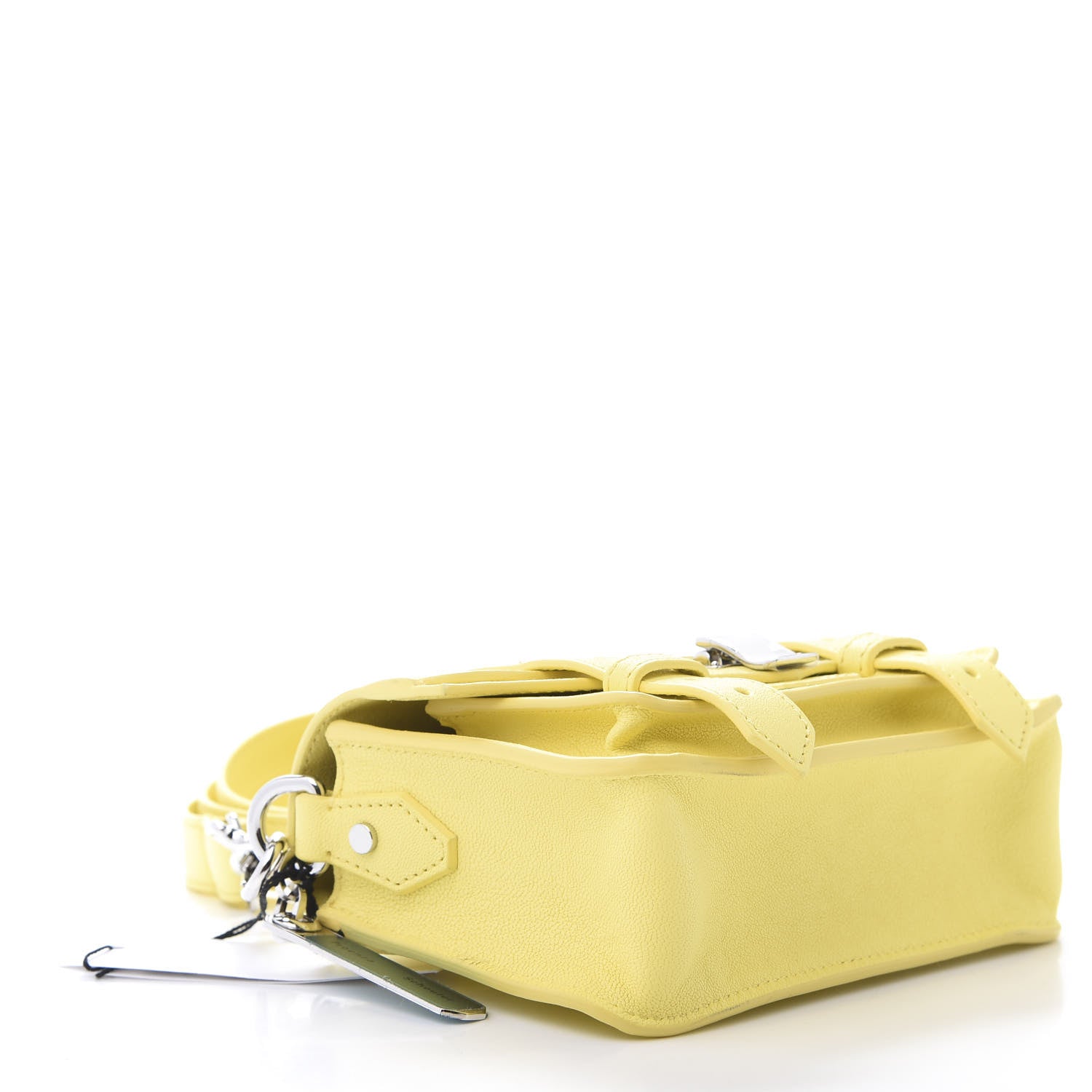 Proenza Schouler Lambskin Micro PS1 Satchel Canary Yellow 4 of 8