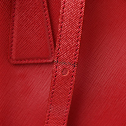 Prada Saffiano Lux Medium Tote Fuoco 10 of 11