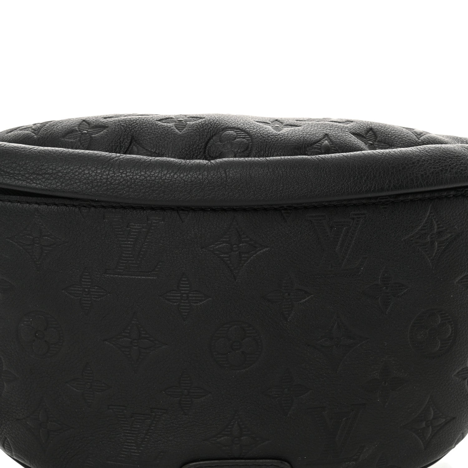 Louis Vuitton Calfskin Monogram Shadow Discovery Bumbag Black 7 of 9