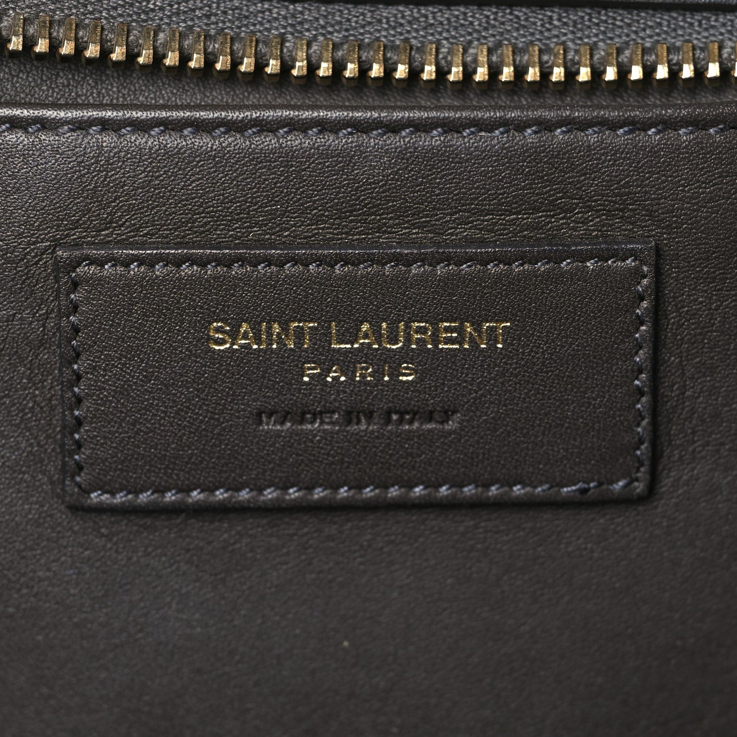 Calfskin Small Monogram Cabas Black