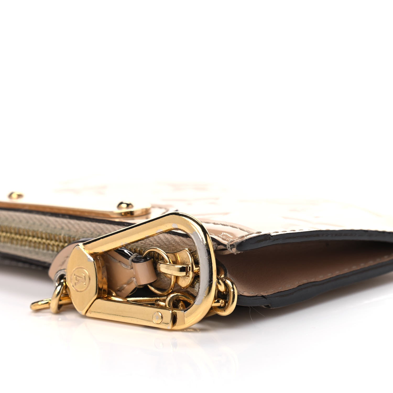 Louis Vuitton Vernis Key Pouch Dune 6 of 6