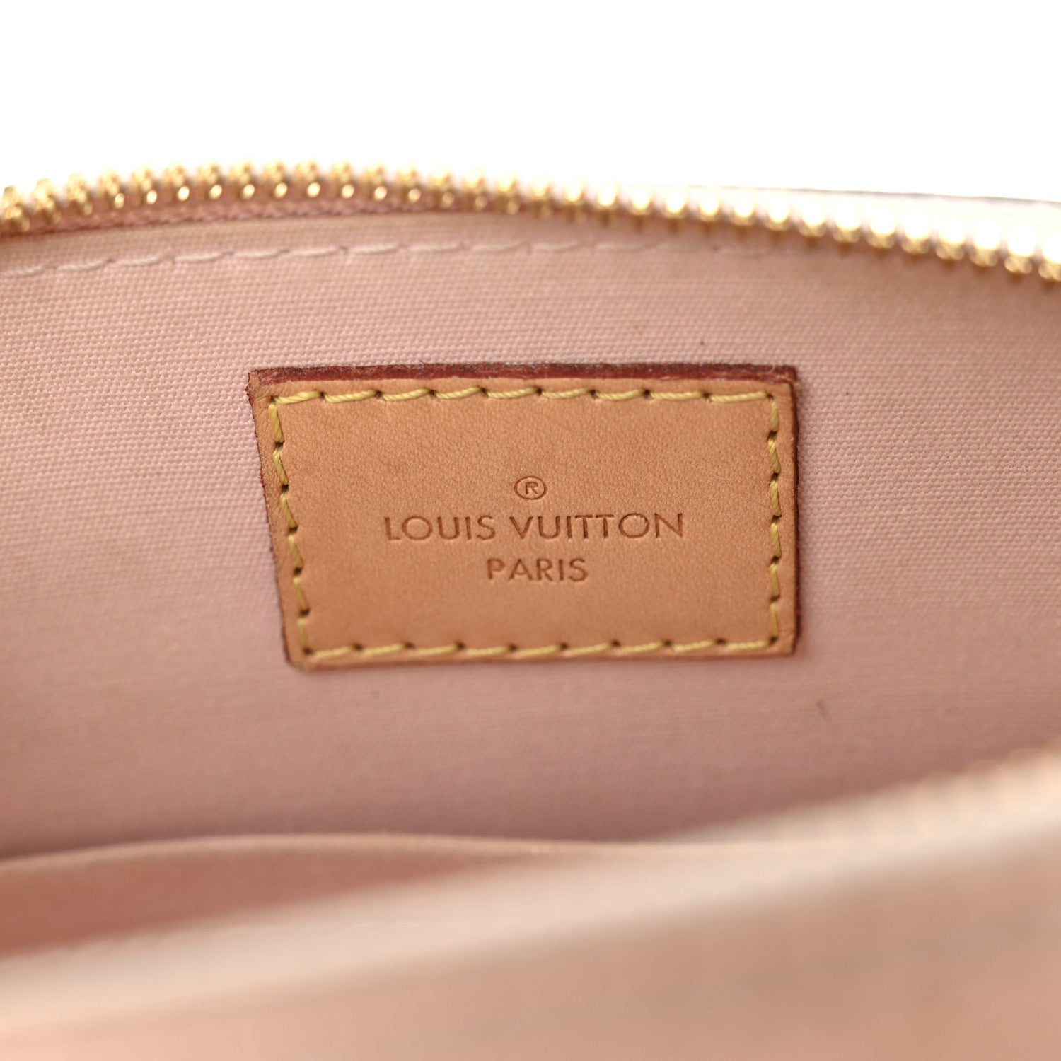 Louis Vuitton Vernis Alma BB Rose Ballerine 6 of 13