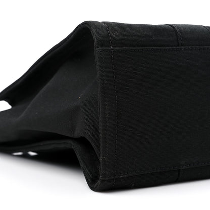 Marc Jacobs Cotton Canvas Large The Tote Bag Black 8 of 10