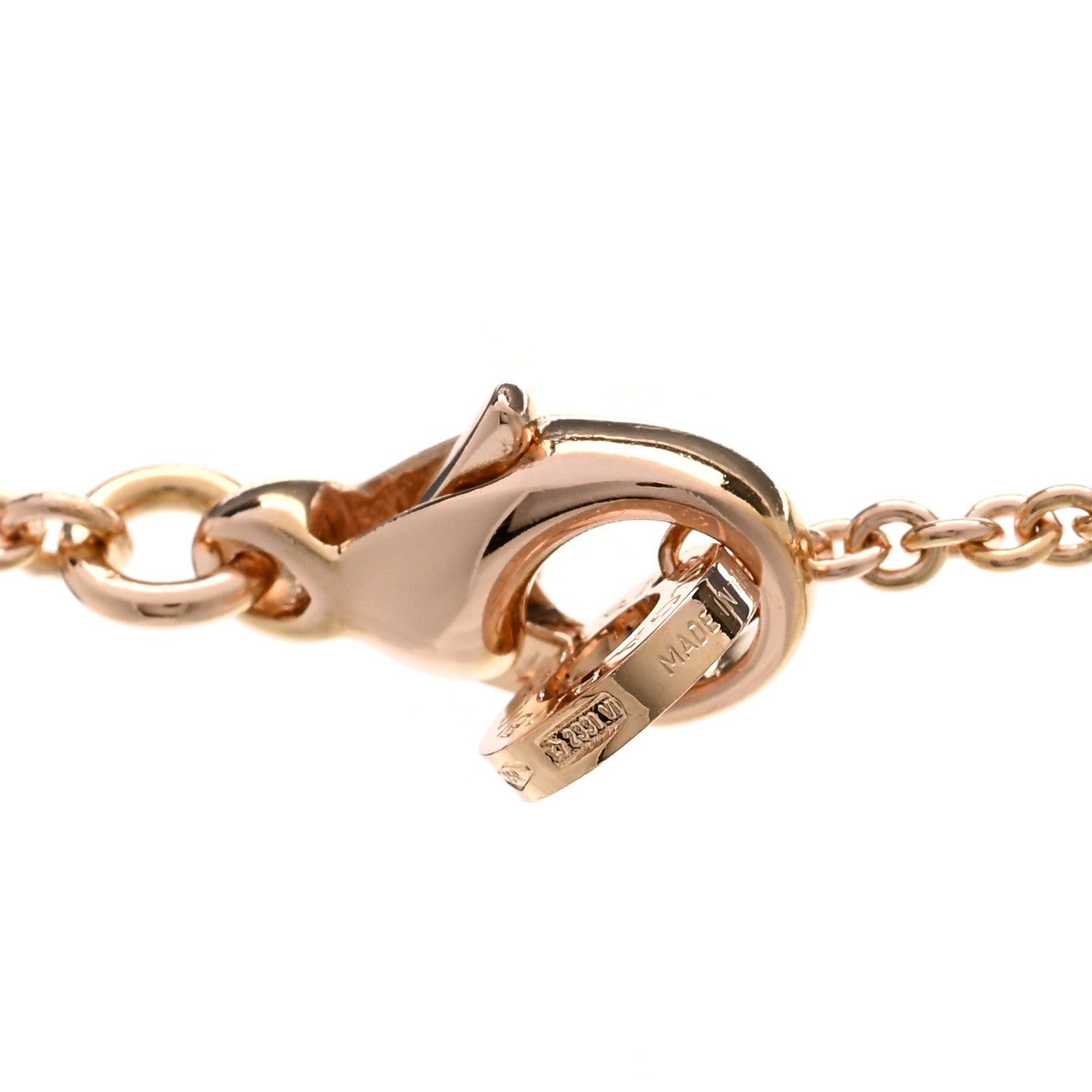 Bulgari 18K Rose Gold B.Zero1 Pendant Necklace 5 of 6