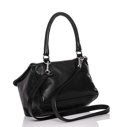 Givenchy Smooth Calfskin Wood Paneled Medium Pandora Black 3 of 7