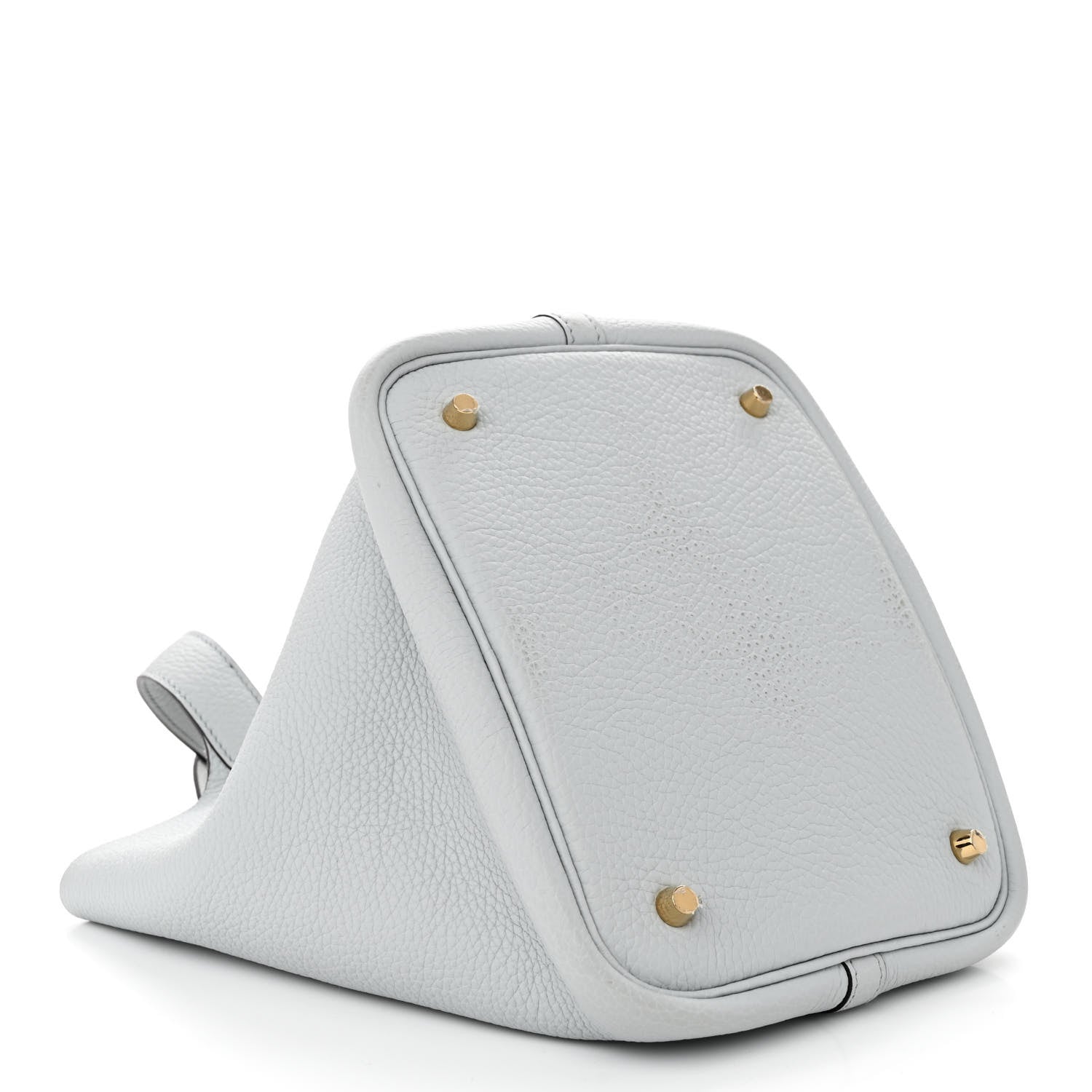 Hermes Taurillon Clemence Picotin Lock 22 MM Bleu Pale 4 of 11
