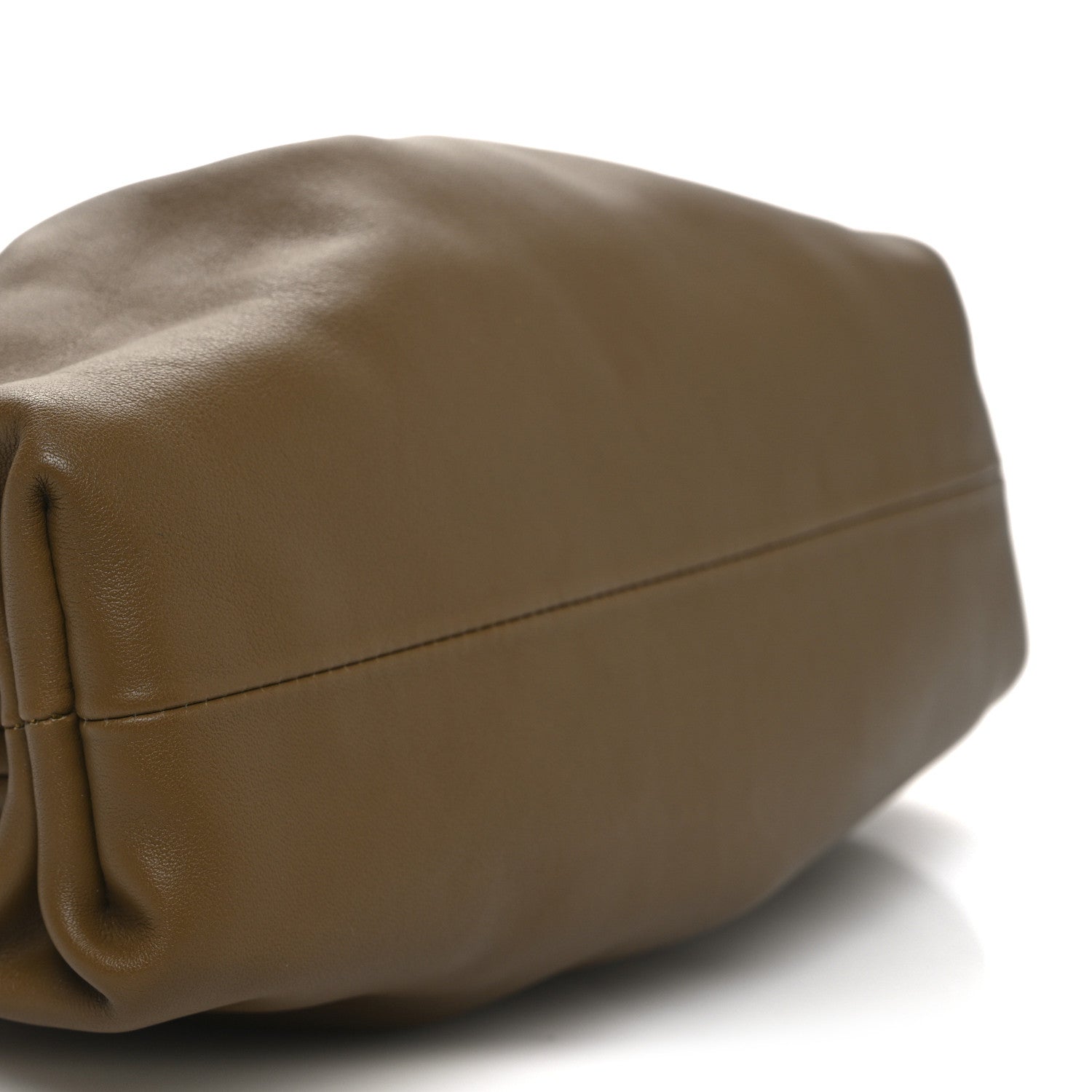 Bottega Veneta Butter Calfskin The Mini Pouch Moutarde 9 of 10