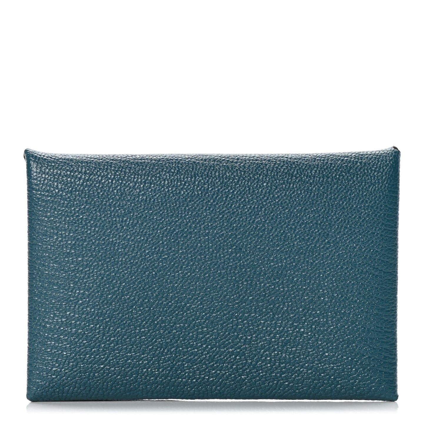 Chevre Mysore Calvi Card Case Vert Bosphore