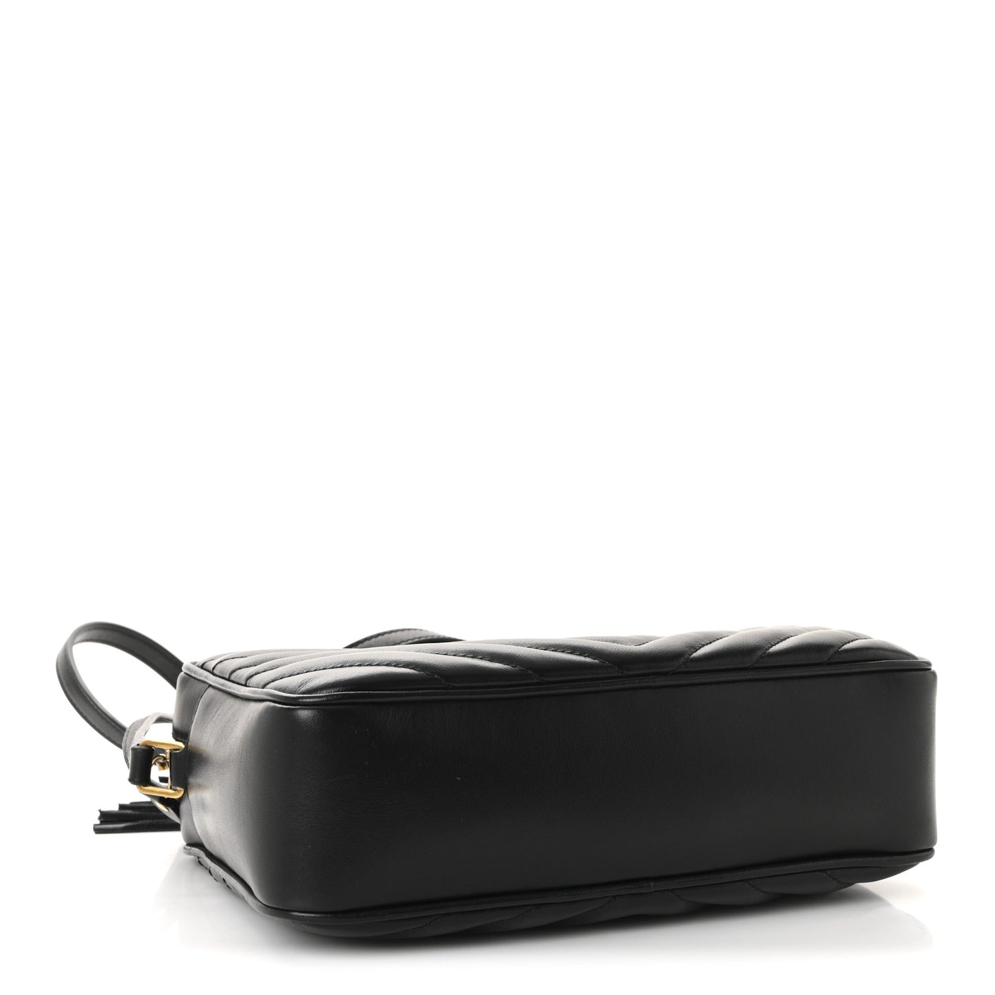 Calfskin Matelasse Monogram Lou Camera Bag Black