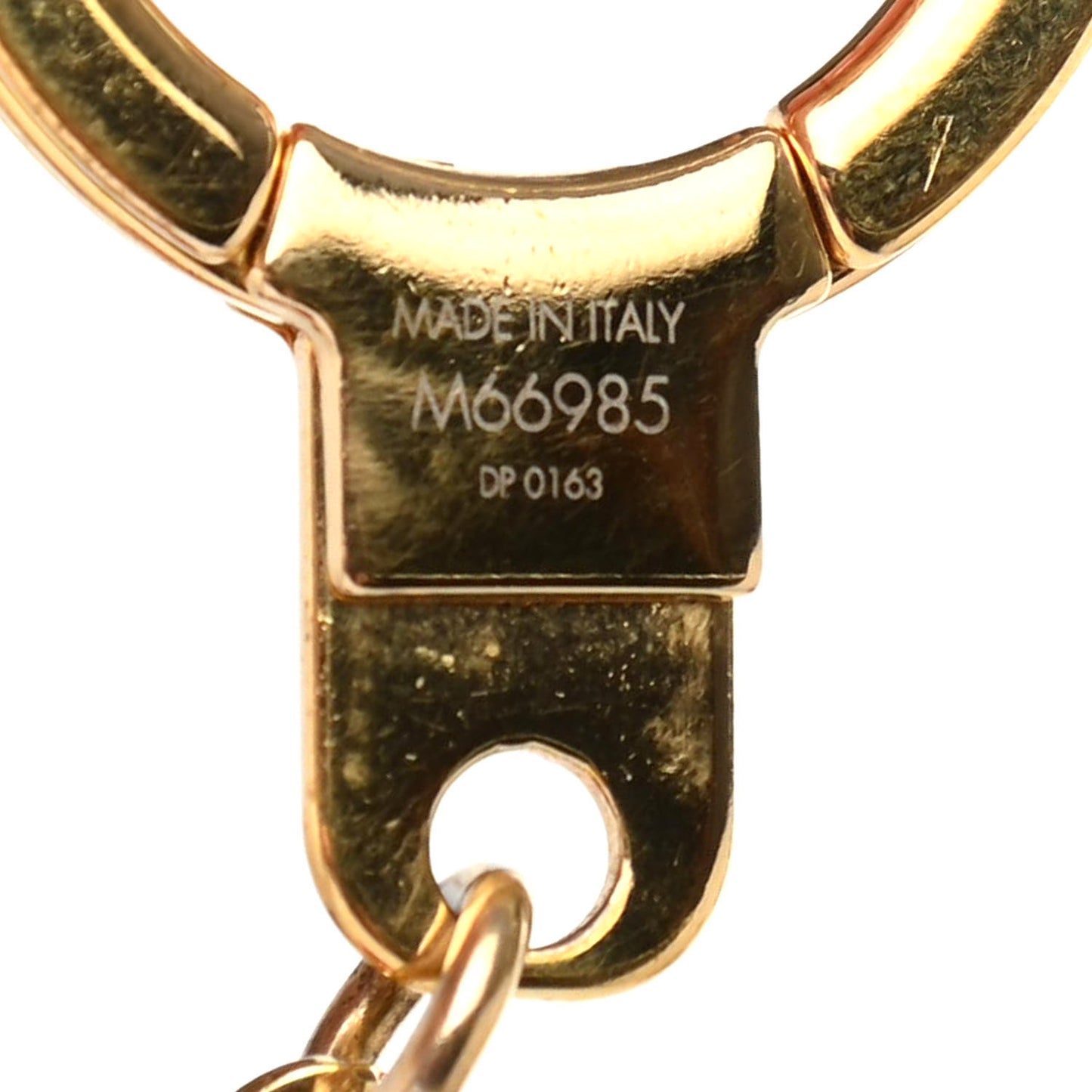Enamel Iconic Speedy Bag Charm Chain Gold