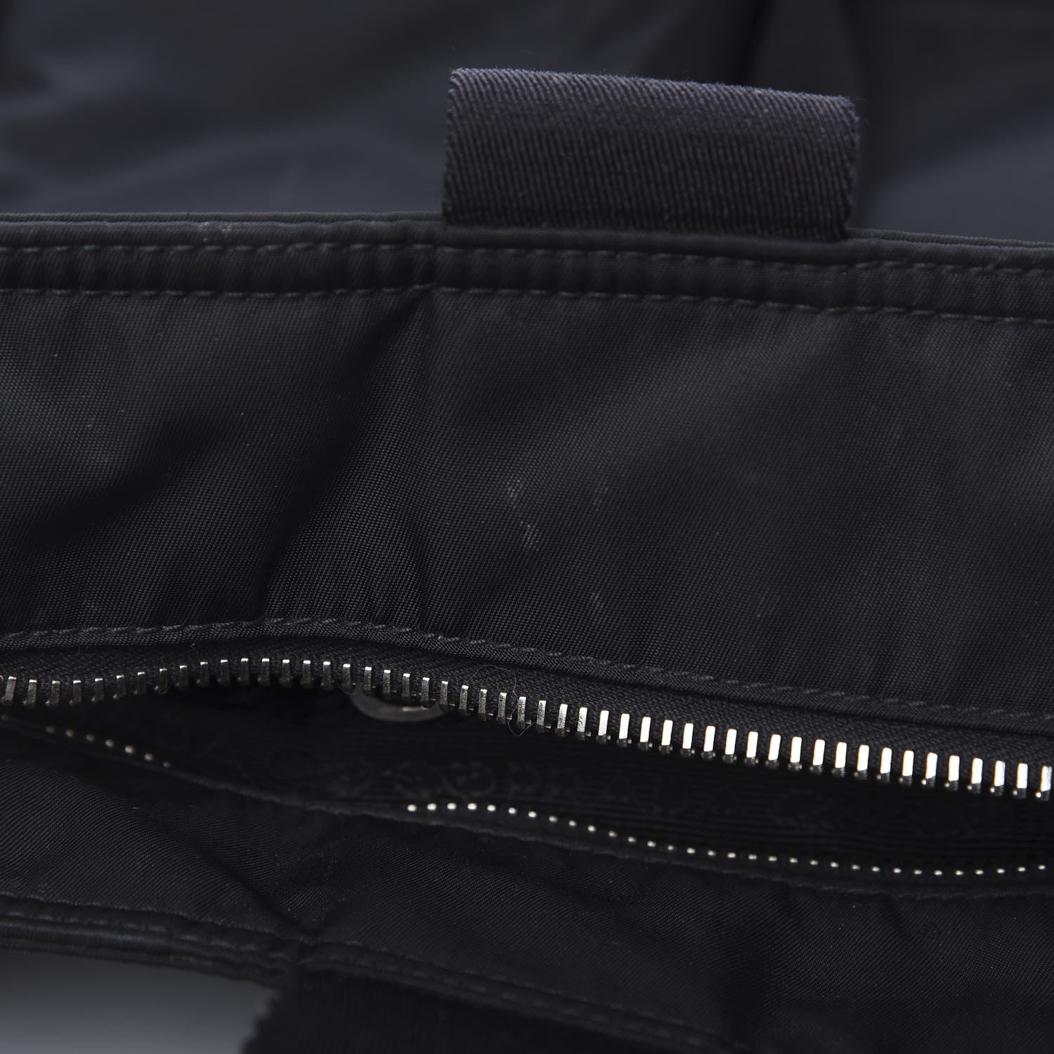 Prada Tessuto Nylon Vela Diaper Bag Black 7 of 11