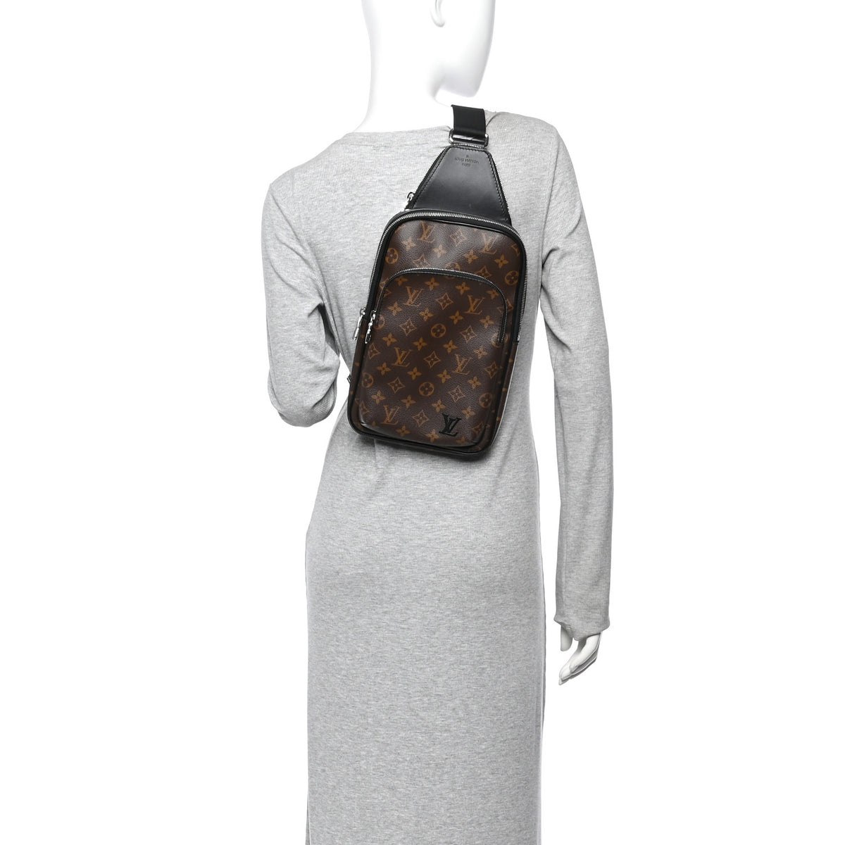 Louis Vuitton Monogram Macassar Avenue Sling Bag NM 2 of 9