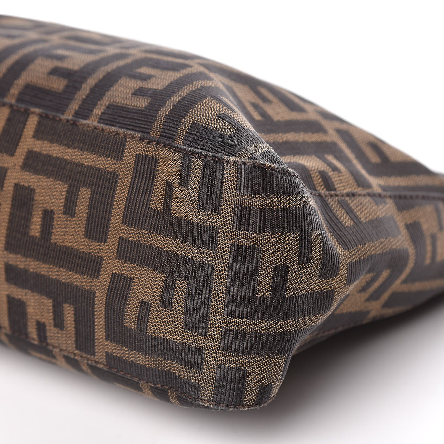 Fendi Zucca Pochette Tobacco 10 of 12