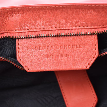 Proenza Schouler Lambskin Medium PS1 Satchel Deep Coral 6 of 9