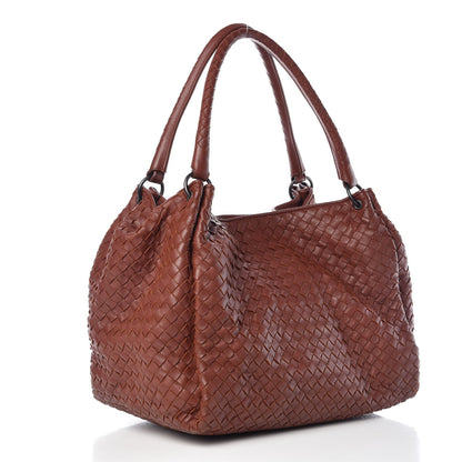 Bottega Veneta Nappa Intrecciato Parachute Bag Brique 3 of 6