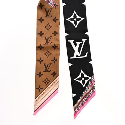 Louis Vuitton Silk Ultimate Monogram BB Bandeau Black 2 of 3