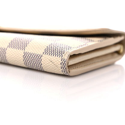 Louis Vuitton Damier Azur Sarah Wallet NM 8 of 14