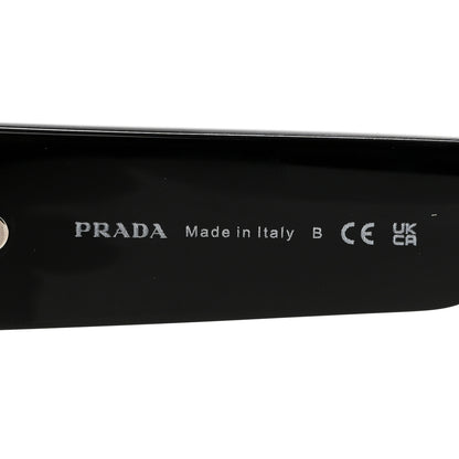 Prada Acetate Sunglasses with Prada Logo SPR A07 Slate Gray 6 of 8