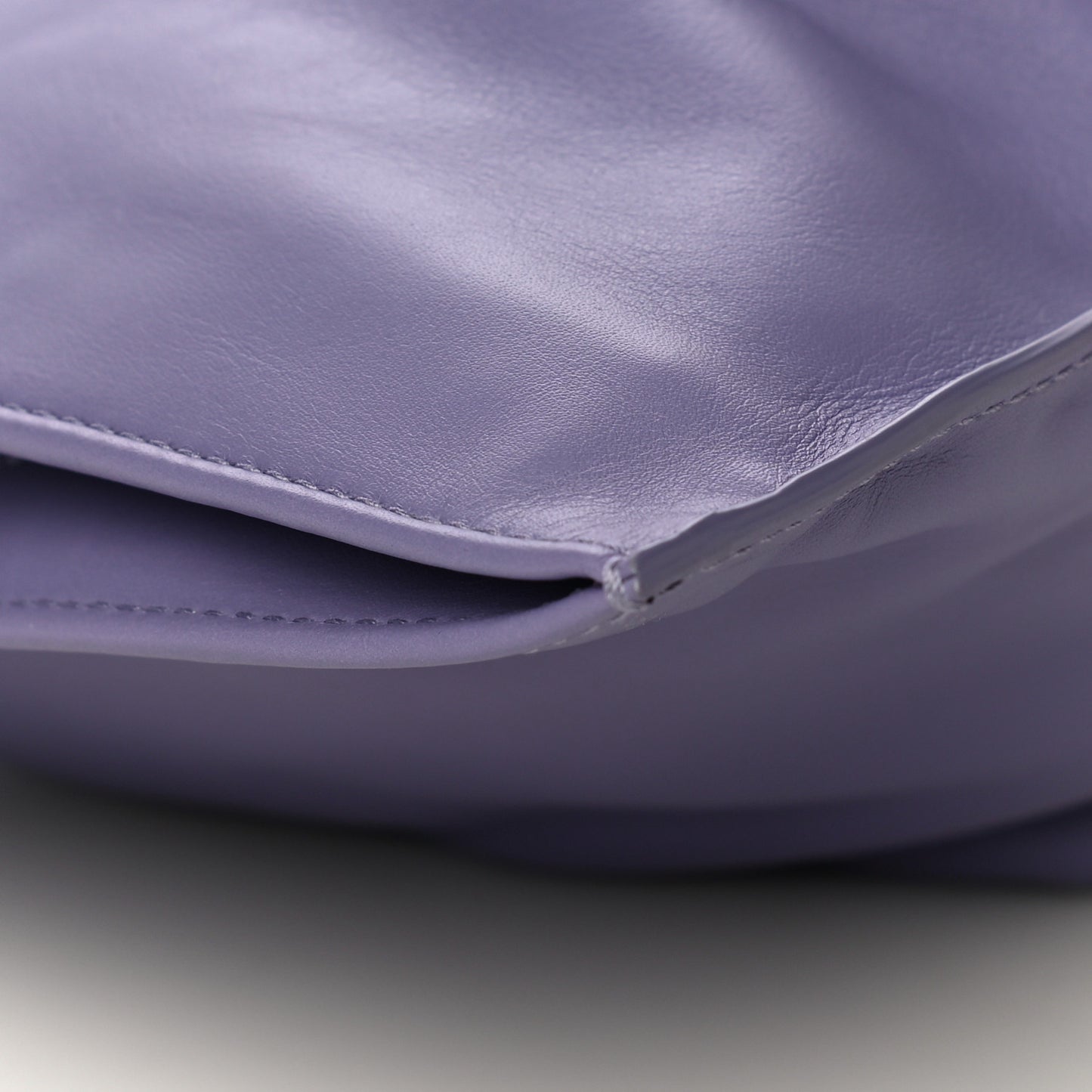 Calfskin Mini BV Twist Lavender