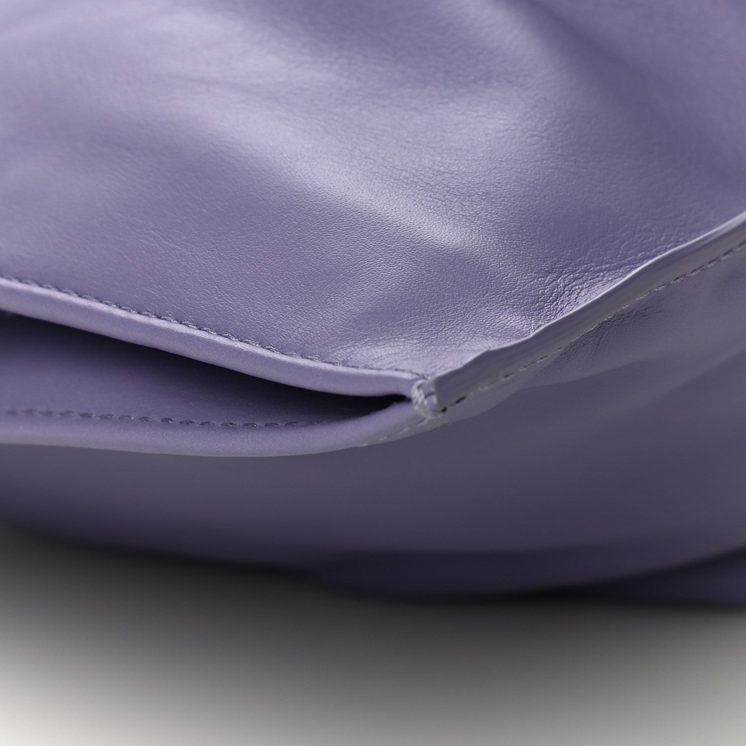 Bottega Veneta Calfskin Mini BV Twist Lavender 10 of 11