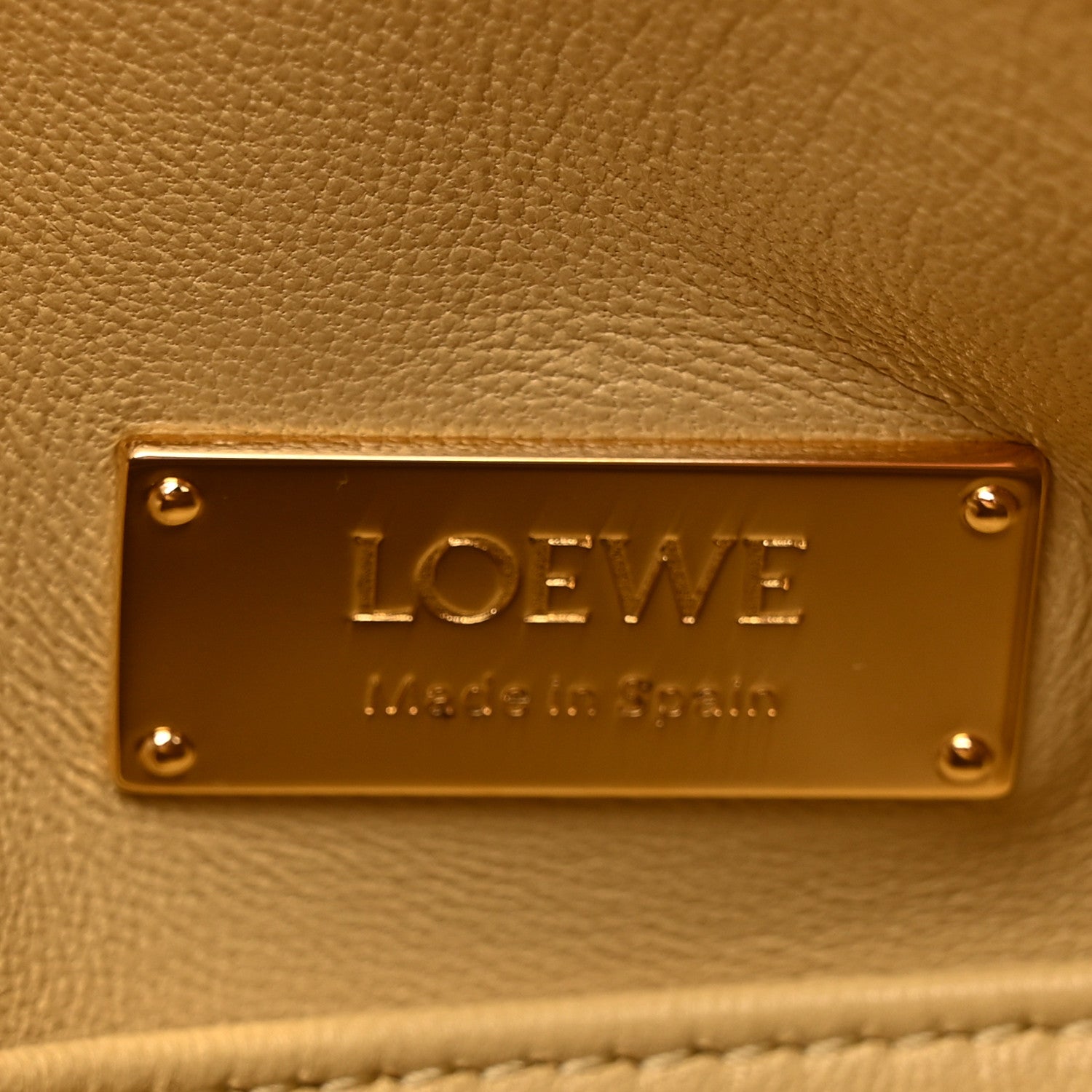 Loewe Calfskin Small Puzzle Bag Dark Butter 6 of 11
