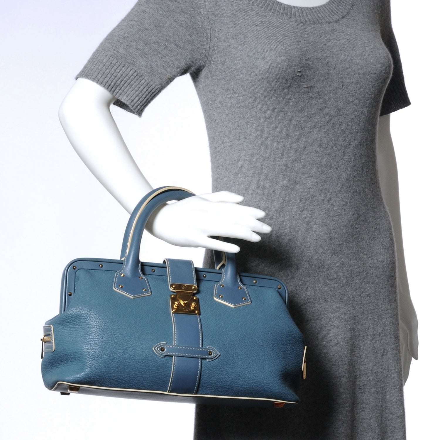 Louis Vuitton Suhali L Ingenieux PM Blue 2 of 7