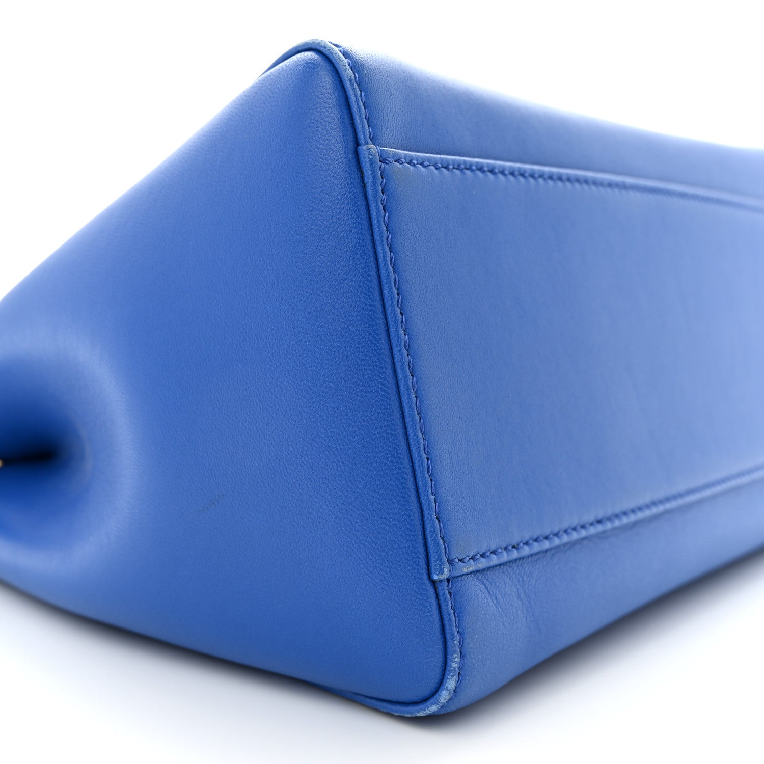 Fendi Nappa Mini Peekaboo Iconic Satchel Bleuette 9 of 12
