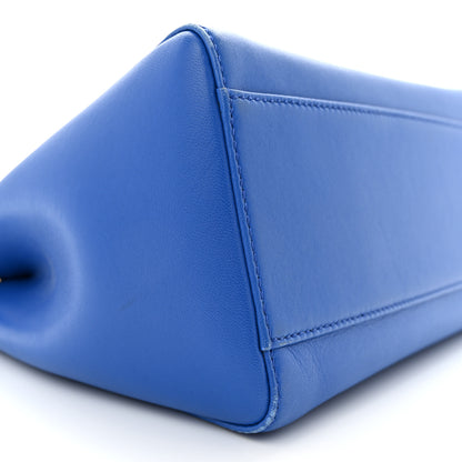 Fendi Nappa Mini Peekaboo Iconic Satchel Bleuette 9 of 12