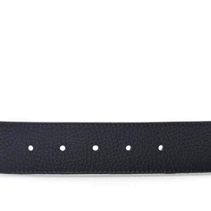 Louis Vuitton Taurillon Calfskin 40mm LV Tilt Reversible Belt 100 40 Navy Cognac 4 of 4