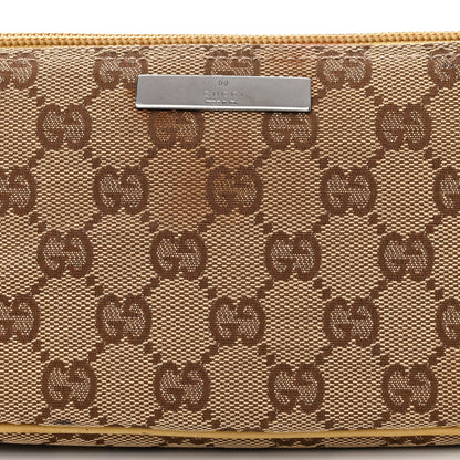 Gucci Monogram Boat Pochette Yellow 8 of 14