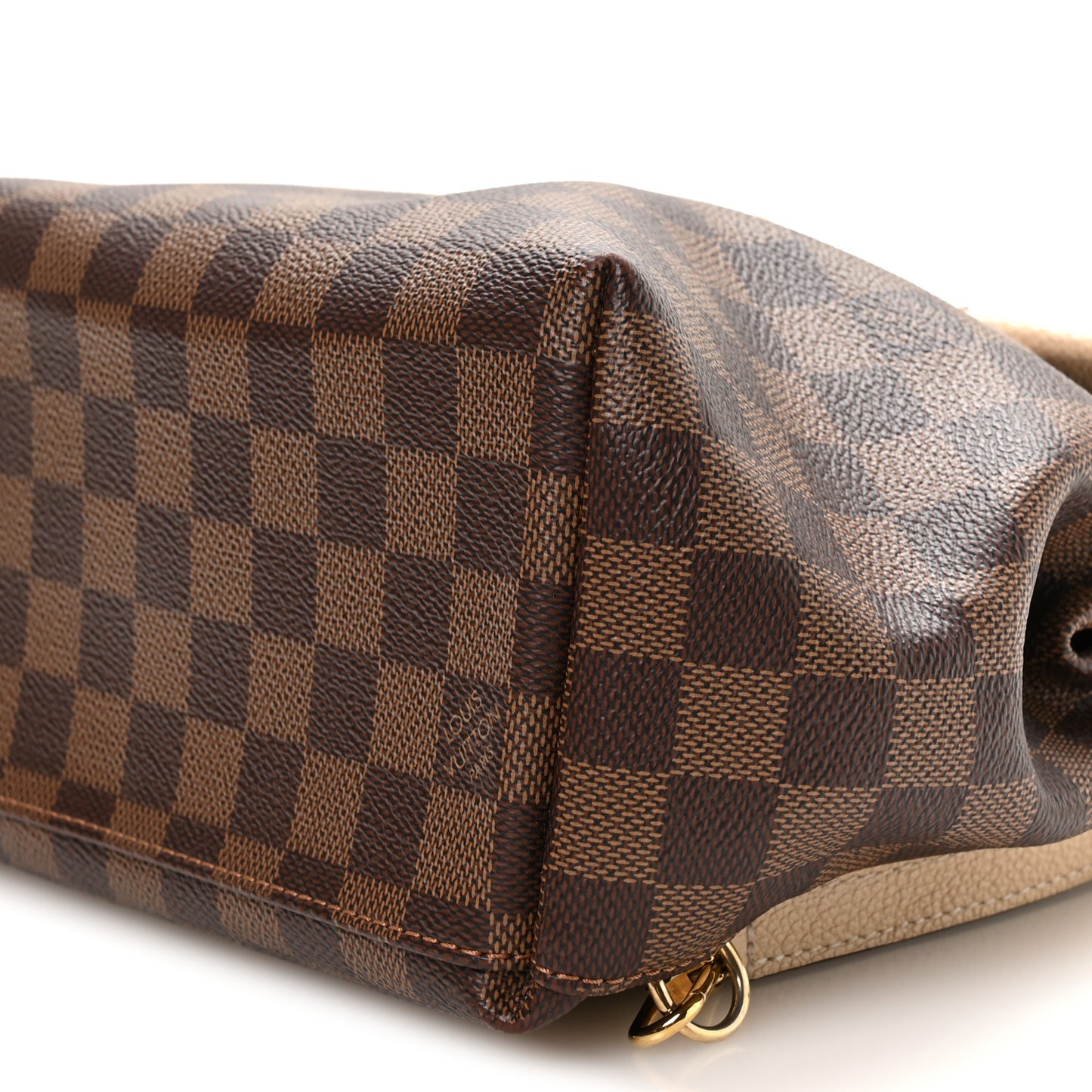 Damier Ebene Clapton Backpack Creme