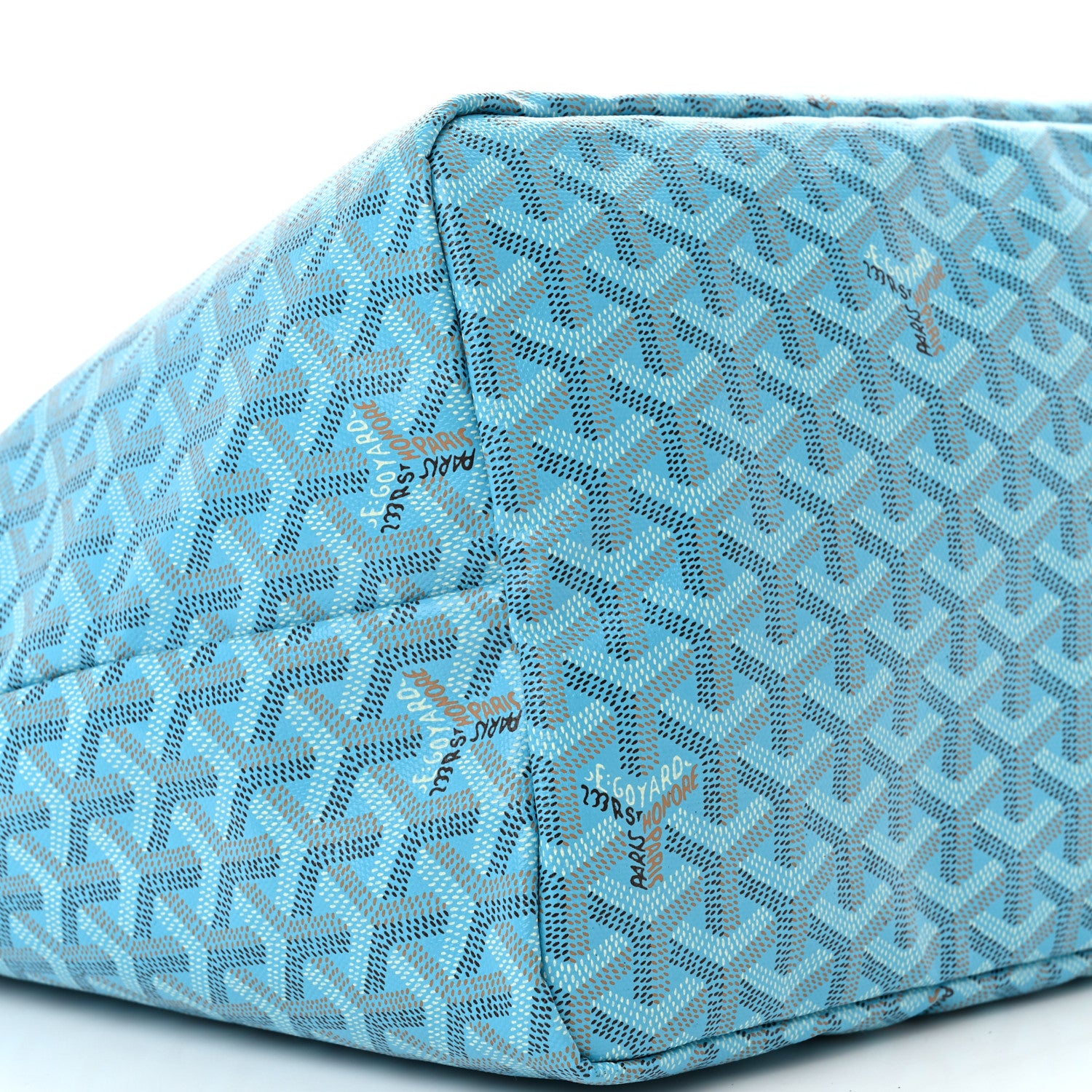 Goyard Goyardine Saint Louis GM Balise Beach Towel Set Turquoise 11 of 12