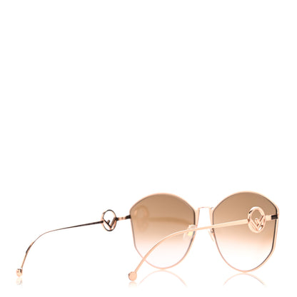 Fendi Metal F is Fendi Sunglasses FF 0335/F/S Gold 4 of 6