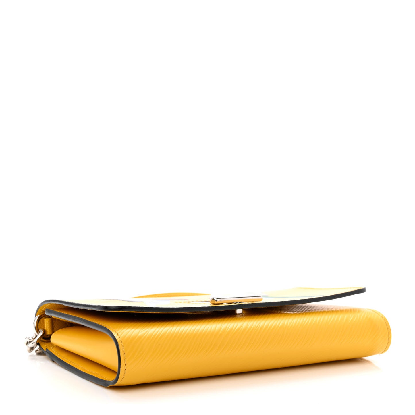 Epi Early Bird Twist Chain Wallet Jonquille