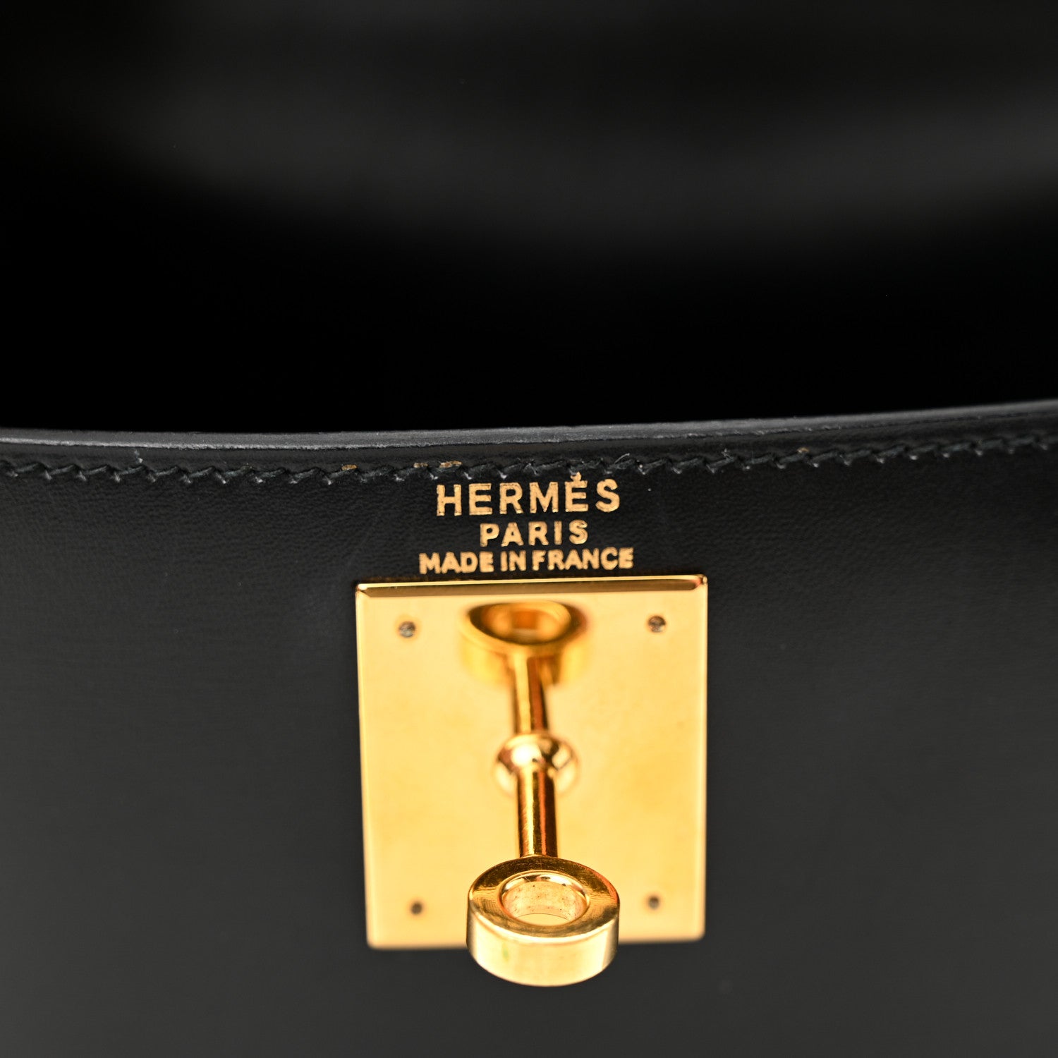 Hermes Box Kelly Sellier 28 Black 6 of 19