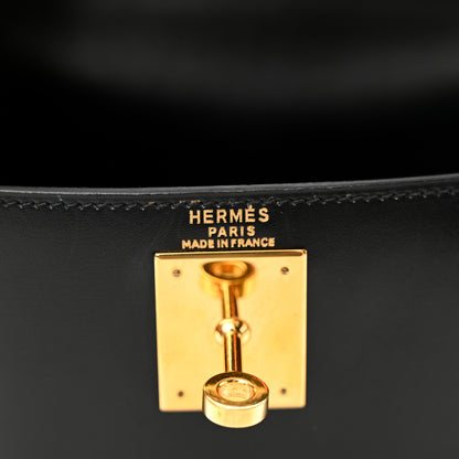 Hermes Box Kelly Sellier 28 Black 6 of 19