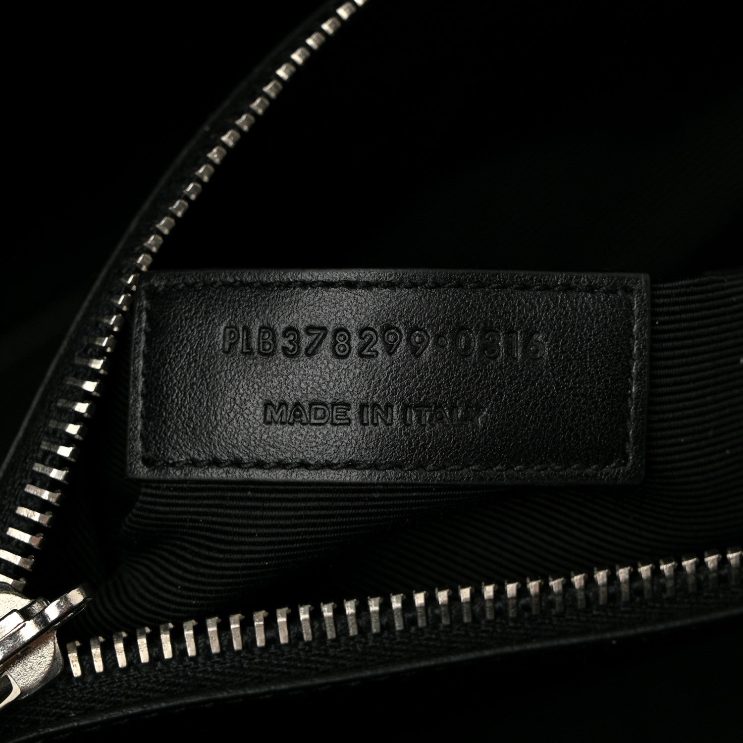 Saint Laurent Grained Calfskin Small Sac De Jour Black 7 of 11