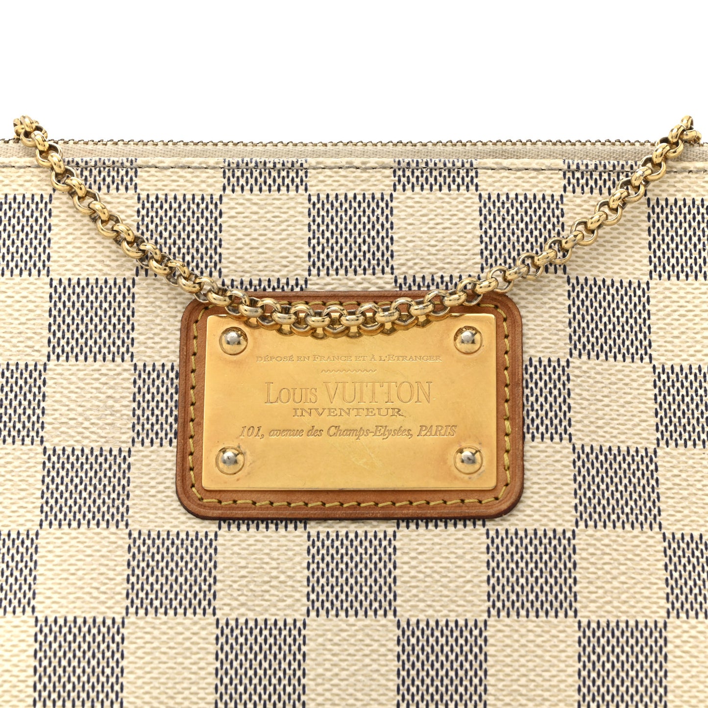 Damier Azur Eva Clutch